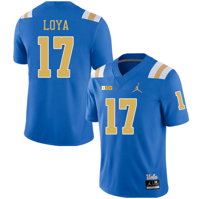 Logan Loya UCLA Jersey,UCLA Bruins #17 Logan Loya Jersey Youth College Football Uniforms-Royal